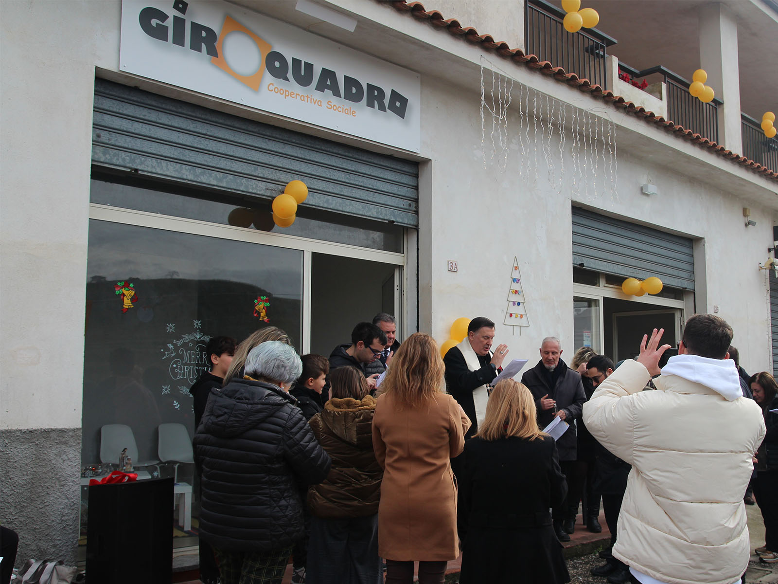 Inaugurazione della Cooperativa Sociale "Giroquadro"