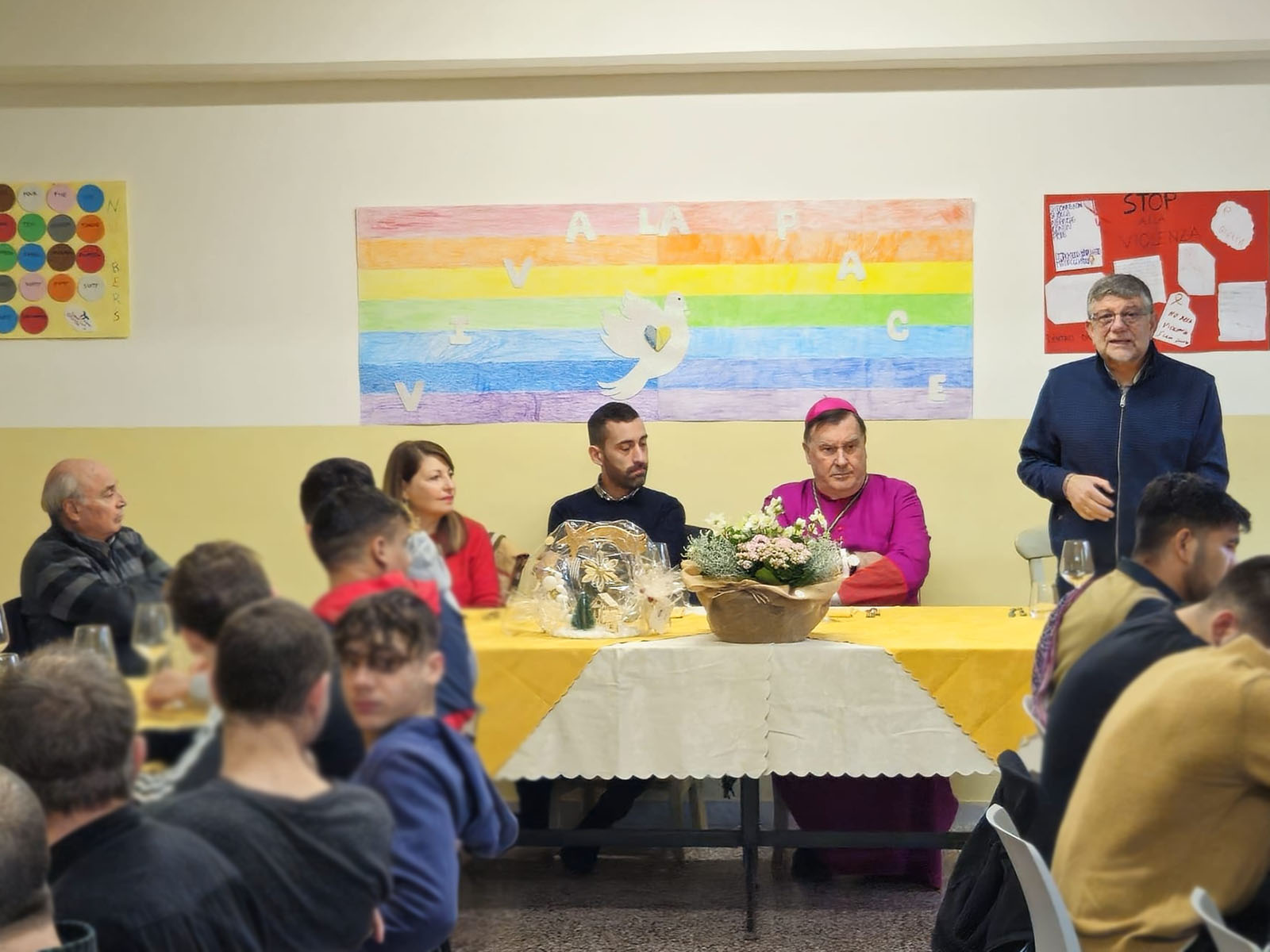 Pranzo di Natale 2023 organizzato da Fondazione Città Solidale