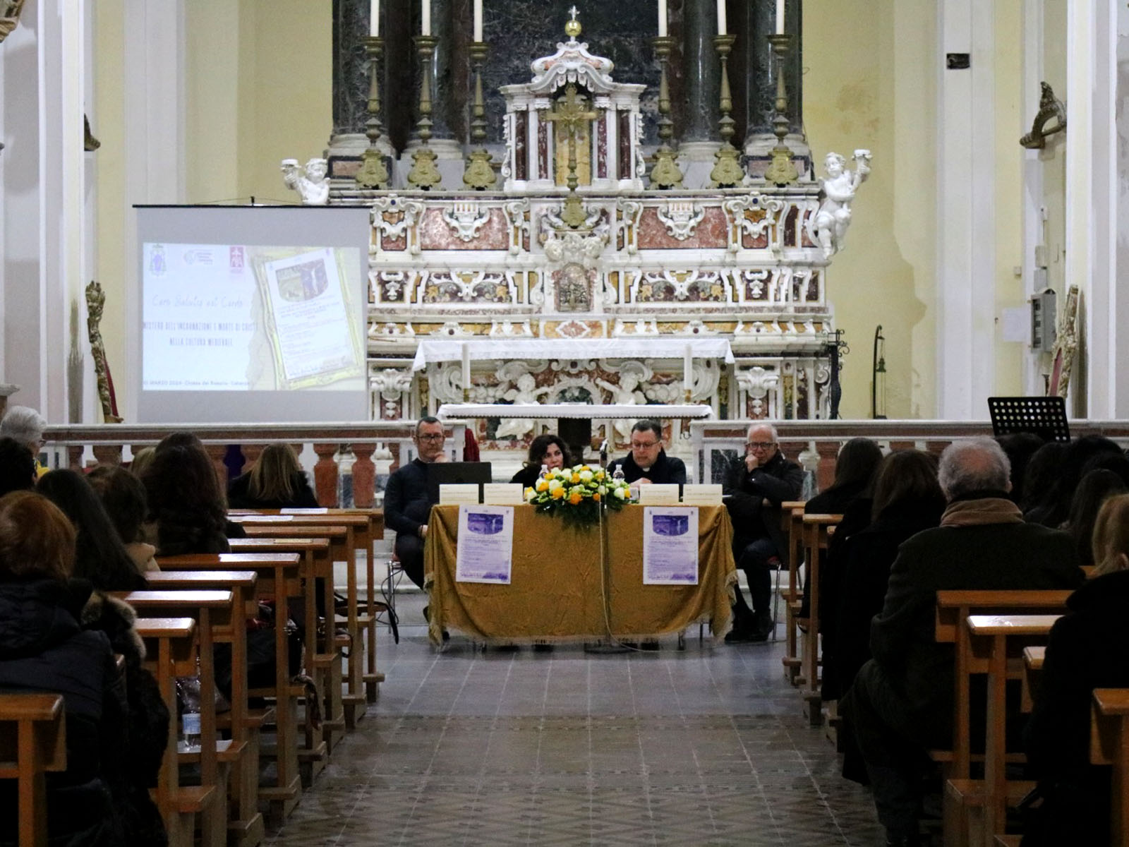 Foto di domenica 10 marzo del convegno"Caro Salutis est Cardo - Mistero dell’Incarnazione e Morte di Cristo nella cultura medievale".