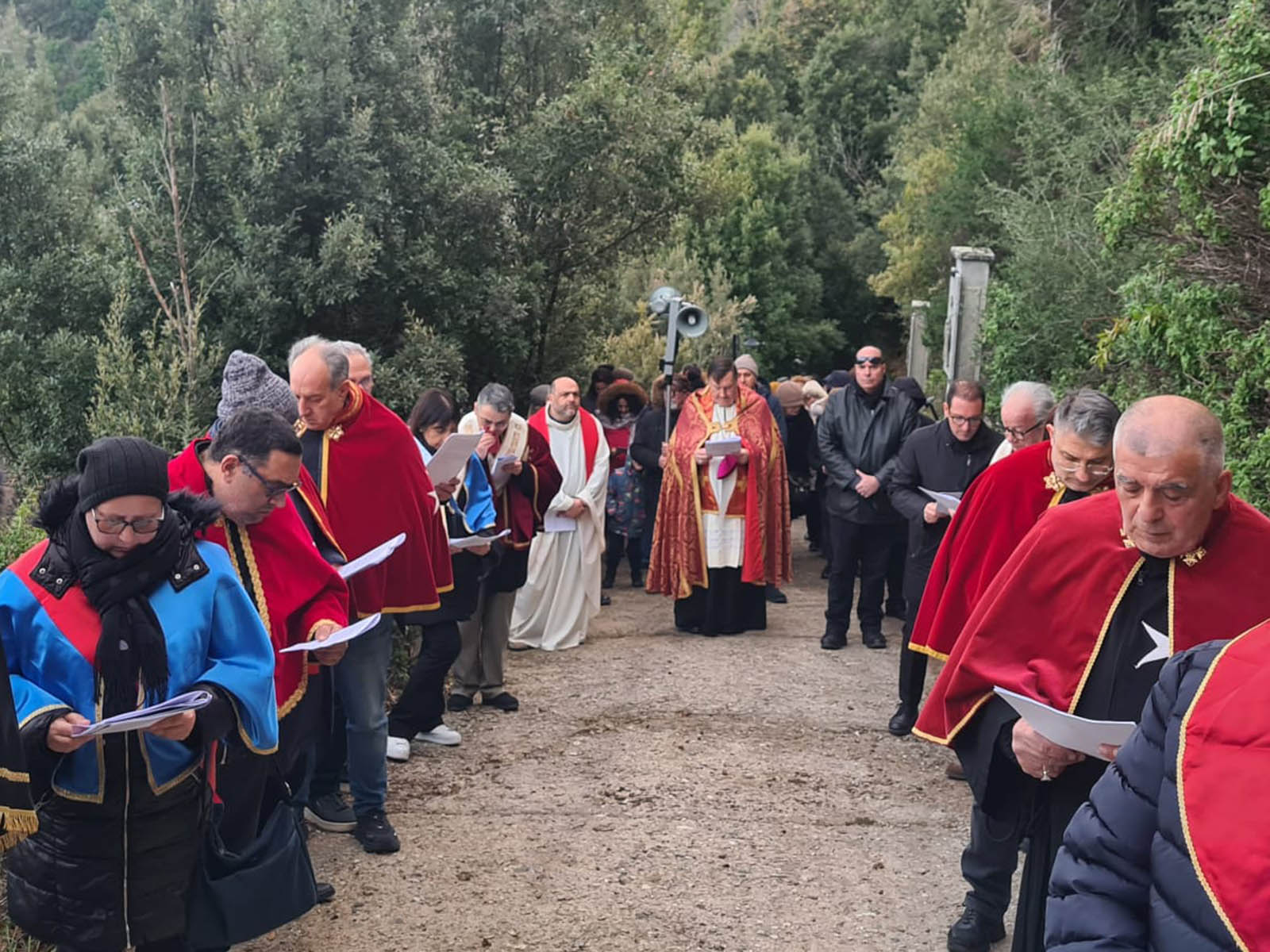 Via Crucis con le Confraternite al Santuario "Madonna di Termine" in Pentone (CZ) del 15 marzo 2024