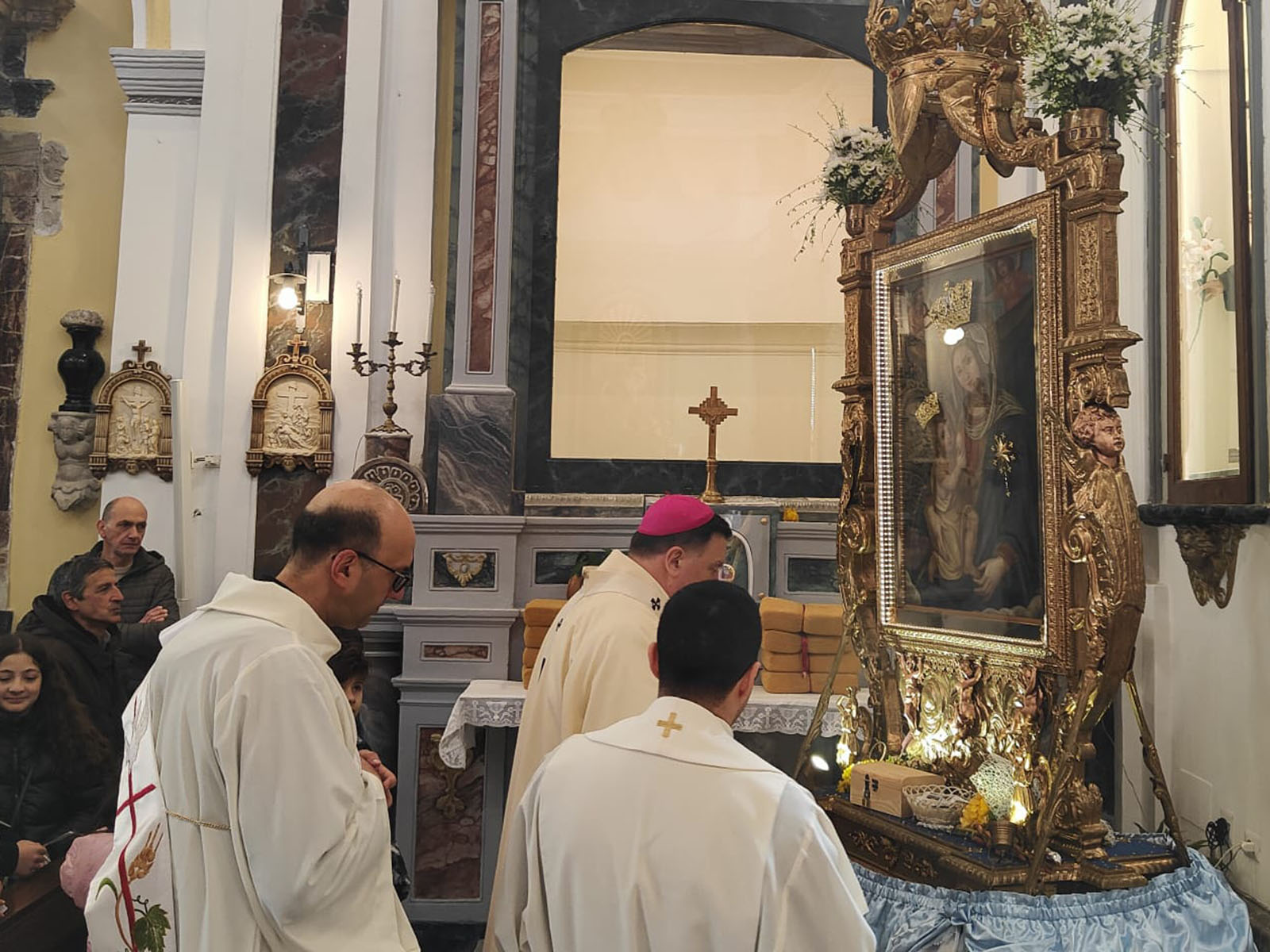 Festa del primo martedì di marzo 2024 a Gimgiliano in onore della Madonna di Porto