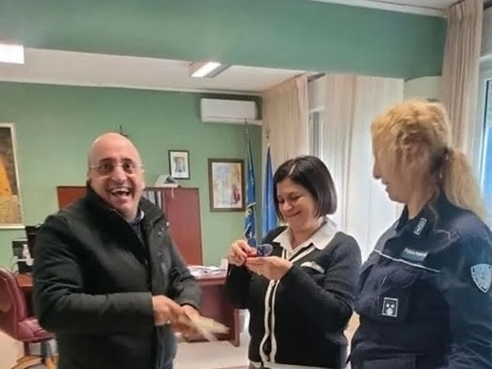 Don Roberto Corapi in visita al Carcere di Catanzaro