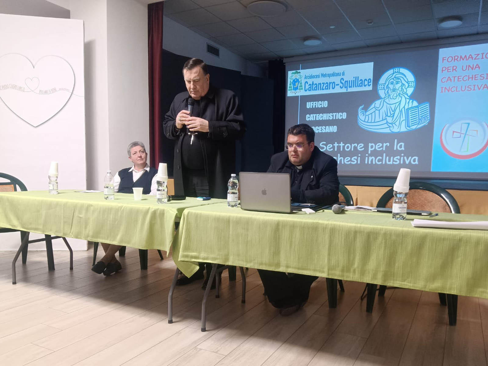 Foto per la conclusione del primo ciclo di incontri del percorso formativo per una catechesi inclusiva dal titolo In cammino con Te