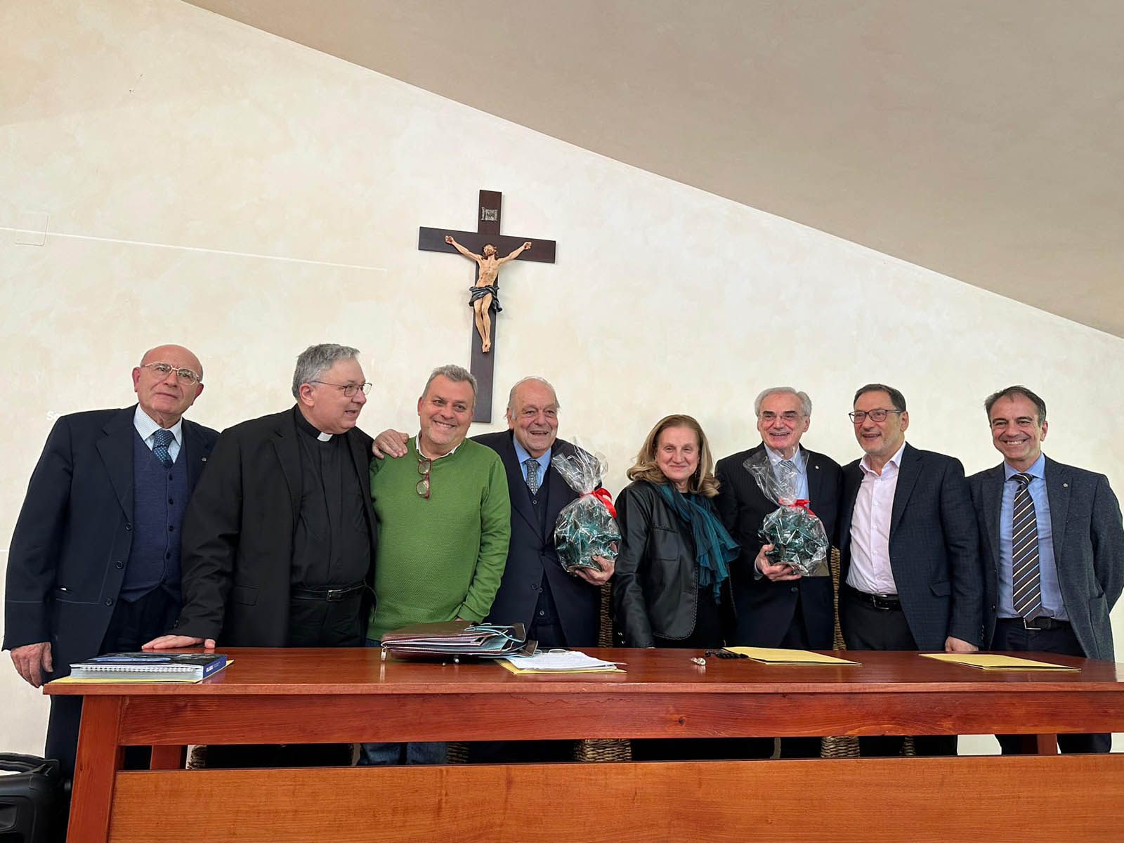 Conferenza organizzativa per il Sud Italia dell’Associazione Medici Cattolici Italiani del 19 aprile 2024.