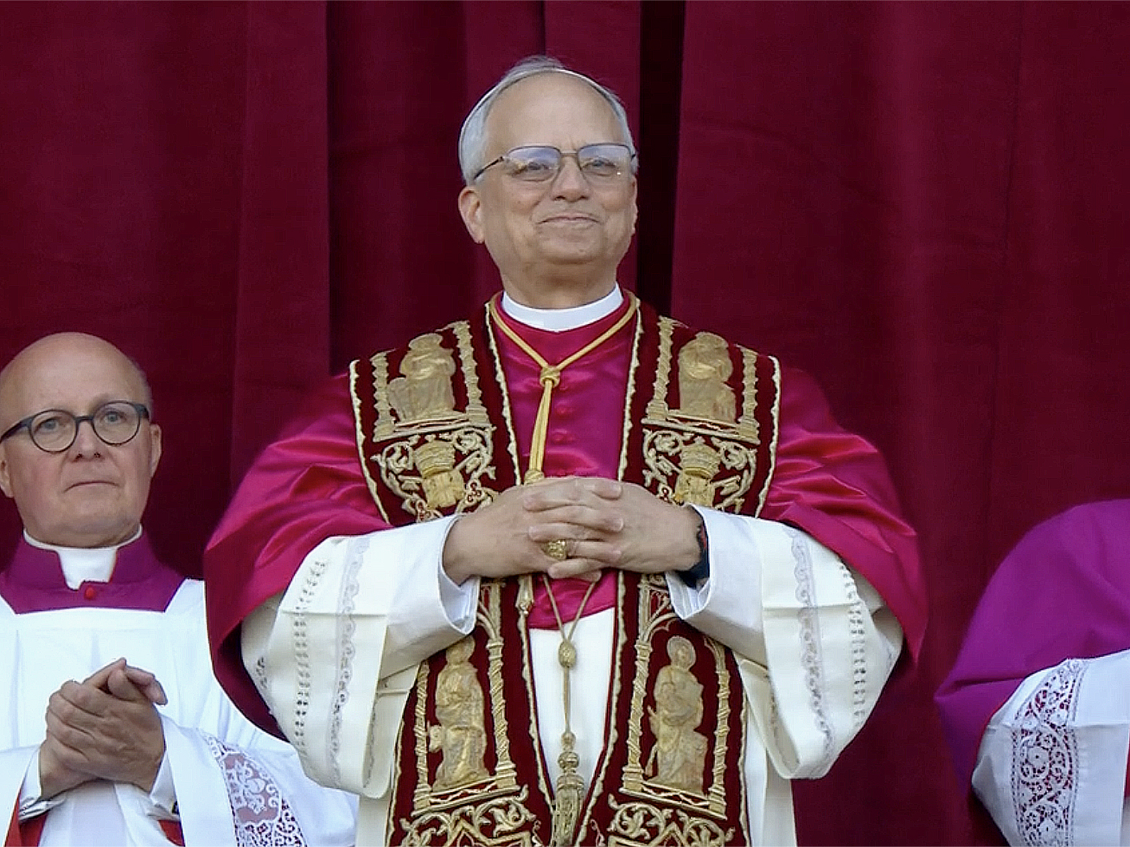 Foto dell'elezione di Papa Leone XIV dell'8 maggio 2025