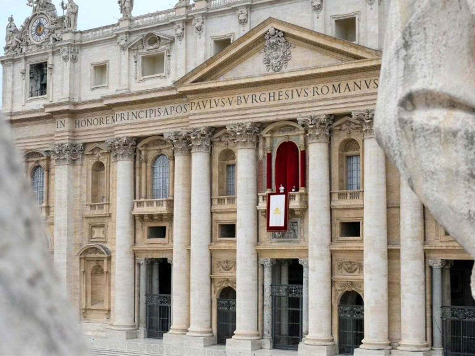 Loggia delle benedizioni in San Pietro 2025
