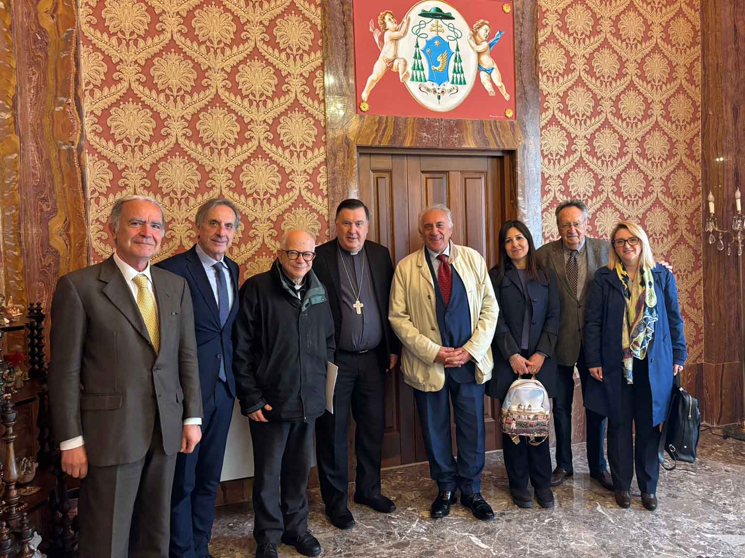 S.E. Mons. Claudio Maniago ha ricevuto, presso l'Episcopio di Catanzaro, il Consiglio direttivo dell’Unione Giuristi Cattolici