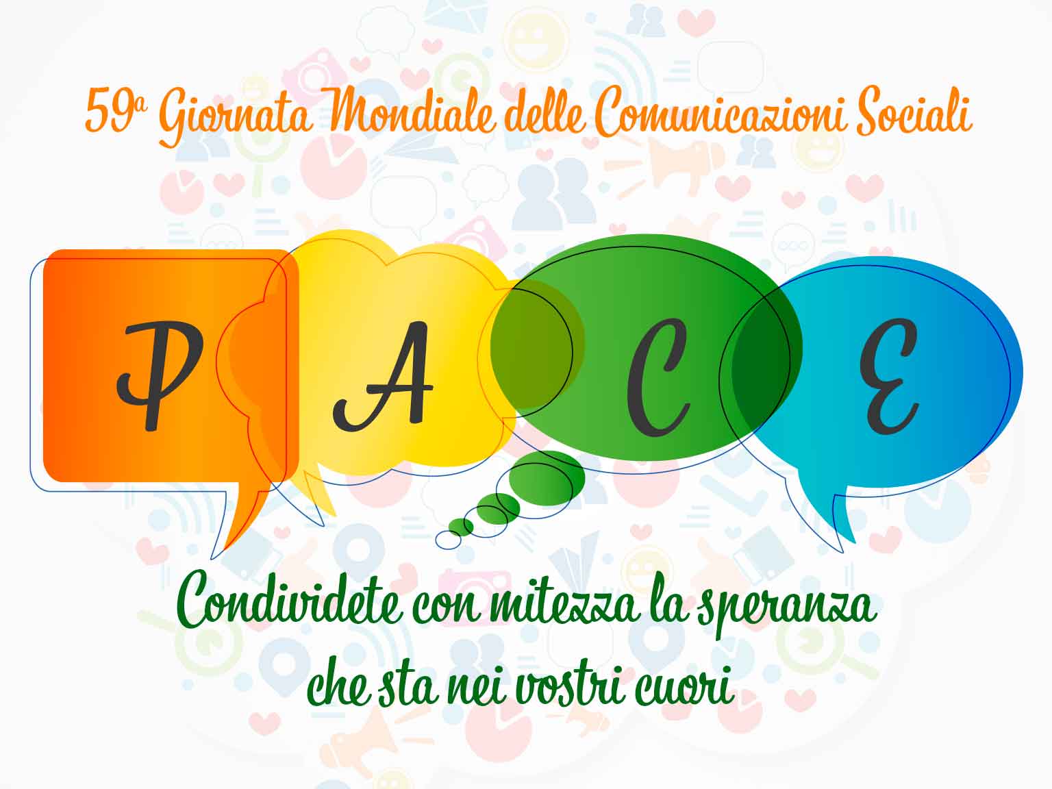Foto per Editoriale di presentazione della 59ª Giornata Mondiale delle Comunicazioni Sociali