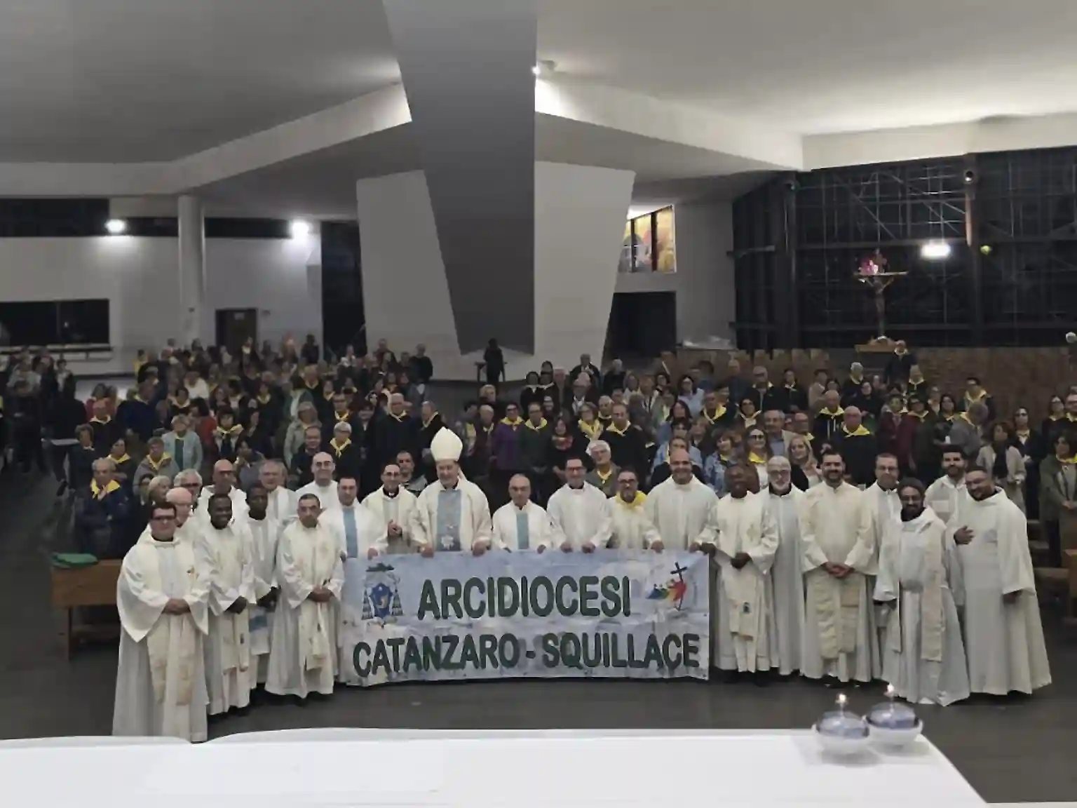 Foto pellegrinaggio giubilare diocesi Catanzaro-Squillace