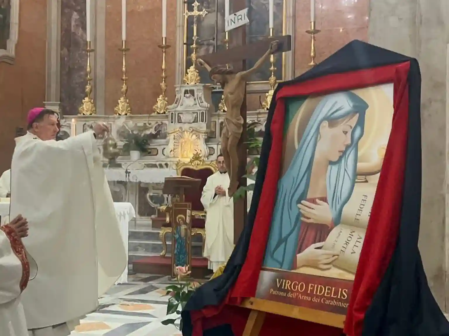 Foto per articolo "«La gioia della fedeltà»: Mons. Maniago alla Virgo Fidelis richiama storia, ideali e futuro dell’Arma" del 21 novembre 2025