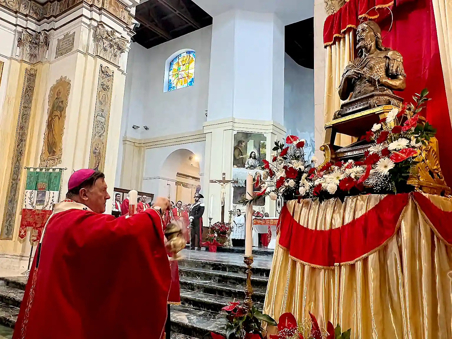 Foto per articolo "Festa di Sant’Agazio a Squillace: la città rinnova la sua fede attorno al patrono" del 7 maggio 2026