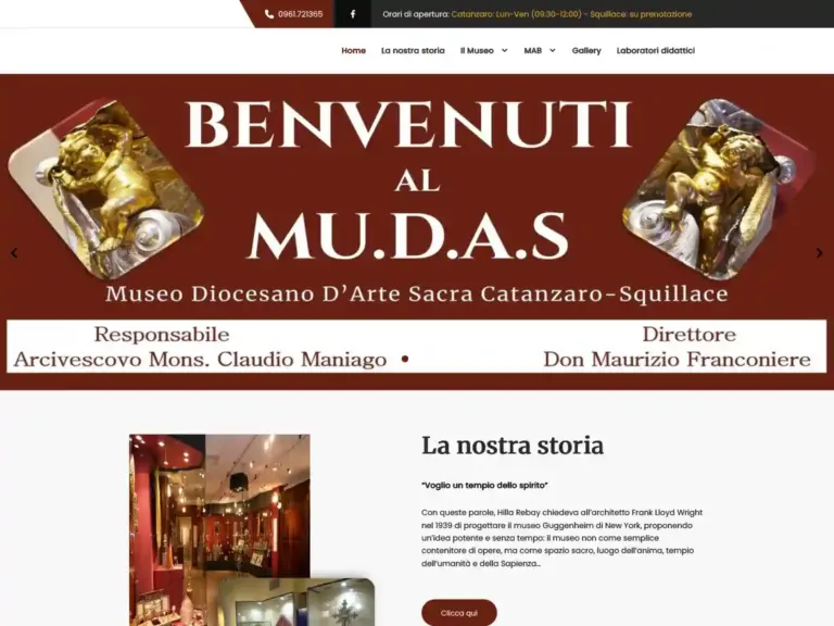 Foto articolo: "MU.D.A.S., online il nuovo sito: il patrimonio sacro entra nel digitale" nel 16 giugno 2026