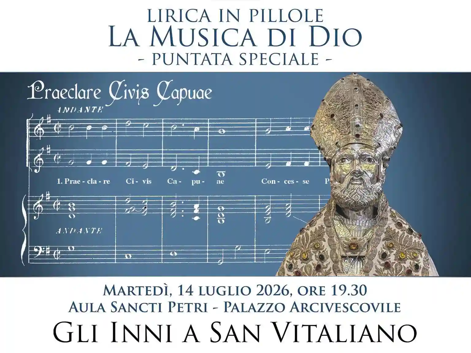 Foto per articolo: "San Vitaliano, la devozione si fa musica" del 13 luglio 2026