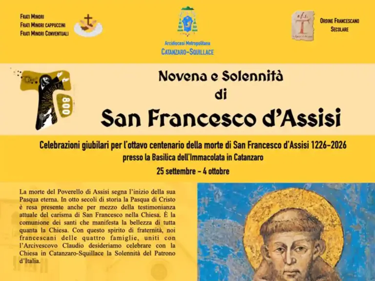 Foto per articolo "San Francesco, otto secoli di fraternità" del 23 settembre 2026